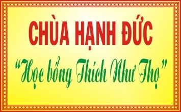 Tp. HCM: Chùa Hạnh Đức, hơn 300 triệu đồng hỗ trợ học sinh sinh viên 